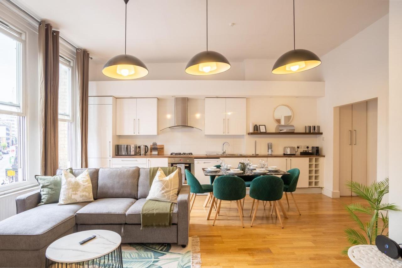 Perfect For Business & Corporate Stays - Three Bed With City View Shoreditch Лондон Екстер'єр фото